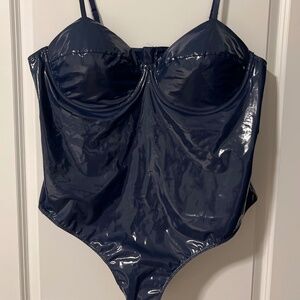 Ivy Park X Adidas Blue Latex Bodysuit! Cowboy Carter Time!